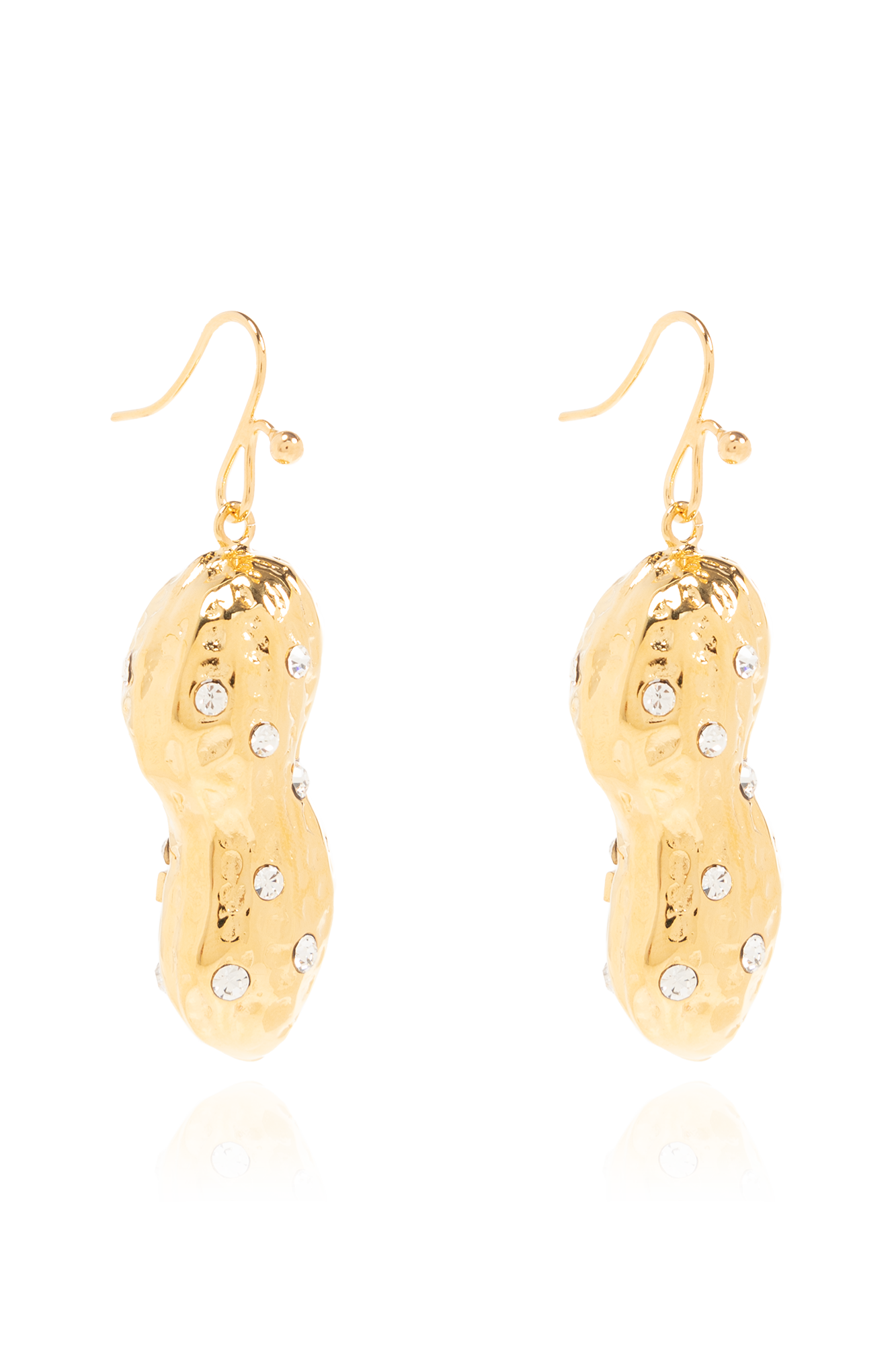 【関税＆送料込み】Marni Earrings Accessories MARNI Daisy silver-tone crystal earrings | NET-A-PORTER